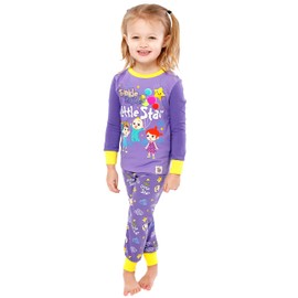 CoComelon Pajamas | JJ And YoYo Girls Pajamas | Girls’ Pajama Sets | Winter PJs Purple 4