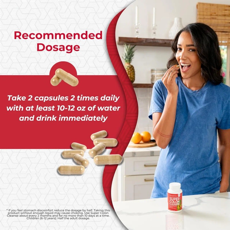 Limpieza De Colon Desintoxicación Con 240 Cápsulas Digestión