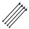 4PCS 14 Inch Air Chuck 1/4in FNPT Extended Reach Straight