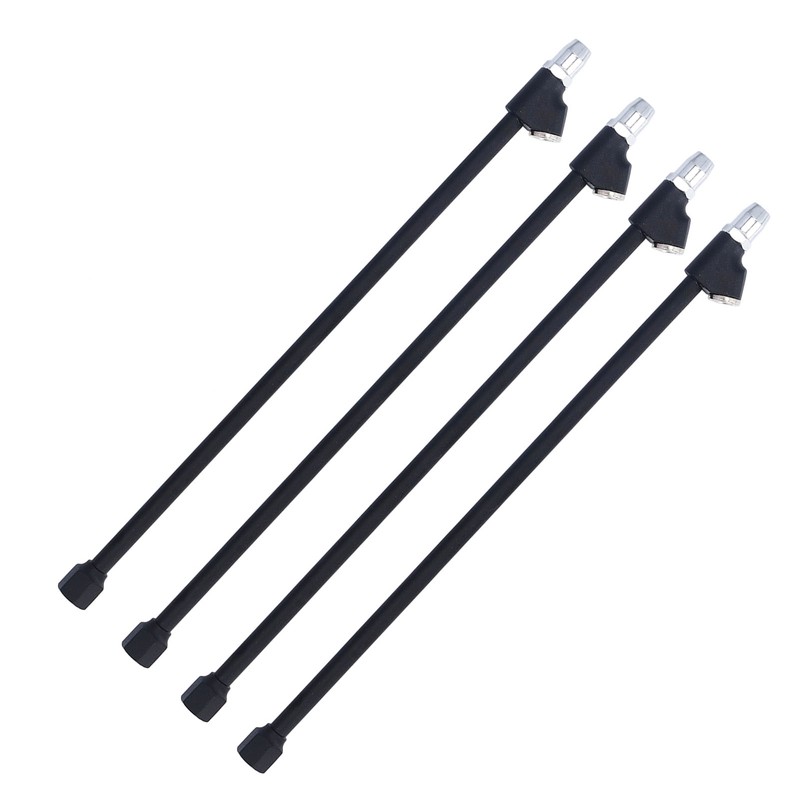 4PCS 14 Inch Air Chuck 1/4in FNPT Extended Reach Straight