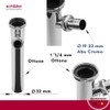 Schläfer 439004 | Siphon Extension for Washbasin with Connection Washing