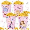 LaVenty Singer Theme Popcorn Boxes Party Favor Bags Singer Theme