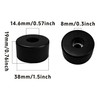 Runseaway 6Pcs 1.5” Air Compressor Vibration Pads, Rubber Isolator Feet