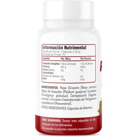 Greenside Resveratrol | 30 Cápsulas | Antioxidante Natural Poderoso | Apoya la Juventud Celular, el Corazón y la Energía | Suplemento Antiedad de Alta Potencia