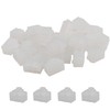 PDETVEO 40PCS RJ45 Port Covers, Silicone Ethernet Dust Protector Caps