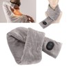 Electric Heated Neck Scarf Vibration Massage Double Sided Velvet Thick