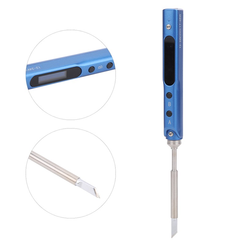 Electric Soldering Iron Set Mini Digital Display Temperature Adjustable SQ‑001