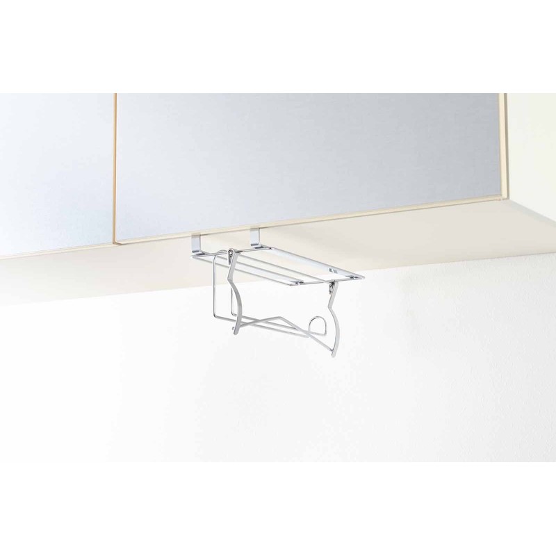 Yoshikawa 1306187 Kitchen Paper Holder, Can Be Cut with One