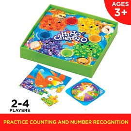 Hasbro Hi Ho! Cherry-O Board Game for 2 to 4 Players Kids Ages 3 and Up ()