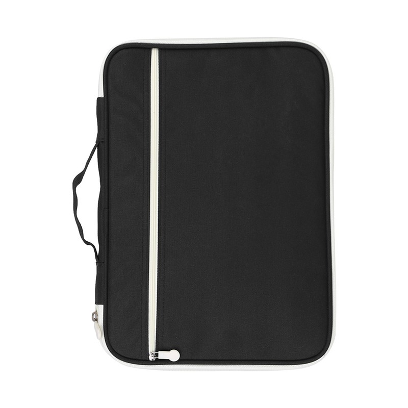 A4 Document Bag File Folder Portfolio Organizer Computer Notebook Zippered