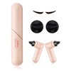 SUMEITANG Black Winged Eyeliner Stamp Pen, Dual Head 90° Rotating