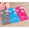 HJ Bangs Velcro Bangs Closure Bangs Fixing Sheet Rectangle Non-marking