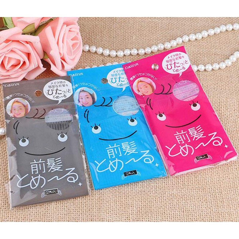HJ Bangs Velcro Bangs Closure Bangs Fixing Sheet Rectangle Non-marking