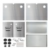12V Car/RV/Marine Battery Box, Assemble Stainless Steel Battery Relocation Kit
