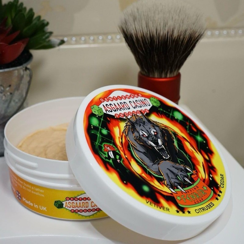 “FENRIR” (ASGAARD CASINO) ARTISAN SHAVING SOAP - MADE IN UK