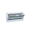1408 Hopper Vent Window for Glass Blocks, Sheds, Cabins, Tiny