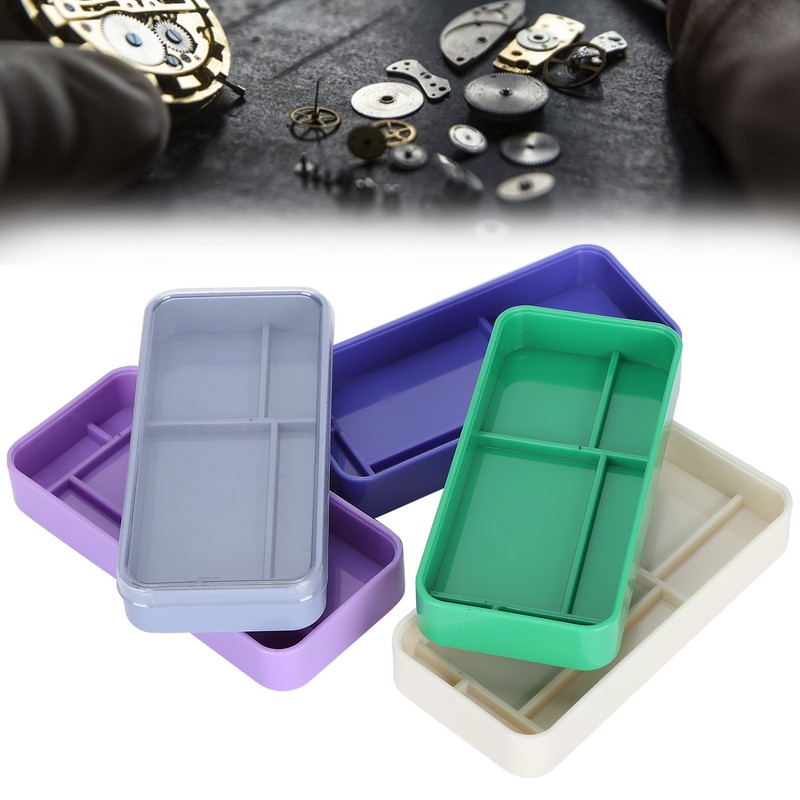 Rectangle Shape Watch Parts Storage Box Watch Tools Accessories Storage