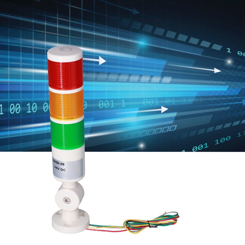 LED Signal Light with Rotating Base Low Power Consumption Switchable