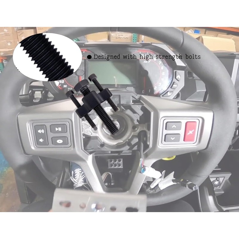 Aeloifft UTV Steering Wheel Removal Tool,UTV Steering Wheel Puller Tool