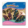 Mammut Scratch Art 158002 Butterflies with 4 Scratching Pads