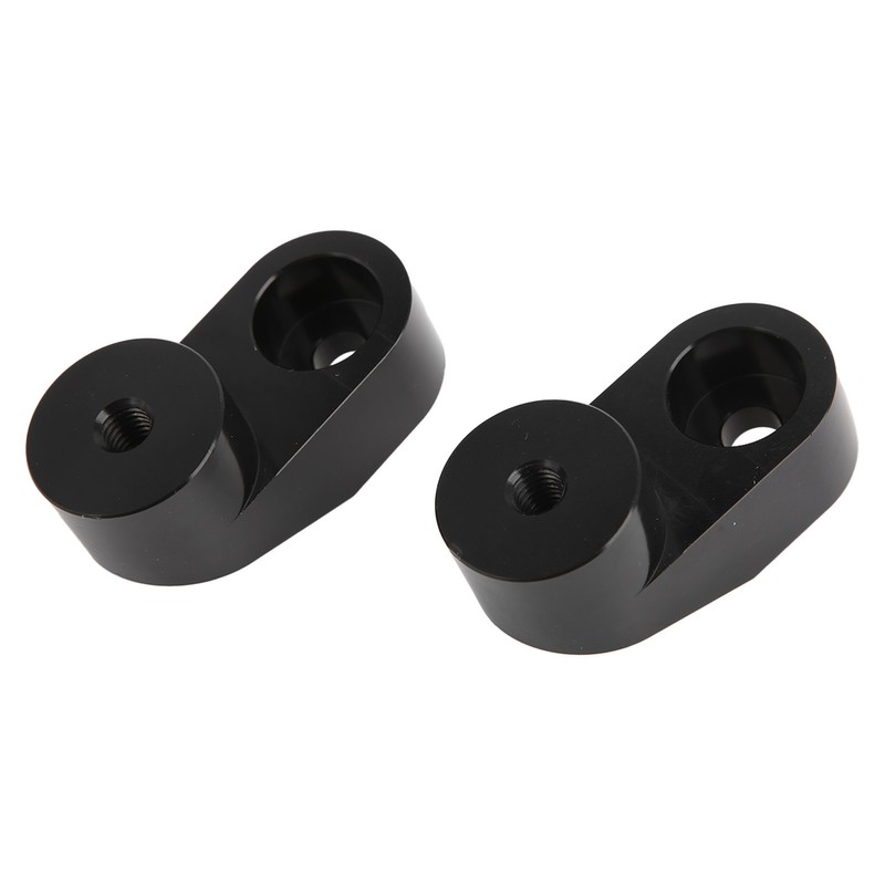 Pair Mirror Riser Adjustable CNC Billet Aluminum Replacement for Polaris