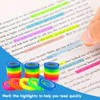 Modixun 20 Rolls Transparent Writeable Highlighter Tape, Transparent Sticky Notes,