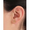 Westies - Aretes de Plata .925 con Jade Color Naranja
