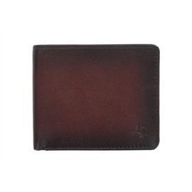 Visconti Atelier Collection Milo Leather Wallet RFID AT58 Burnish Tan