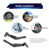 Wsays 2Pcs Hood Hinge LED Light Pod Mount Bracket Compatible
