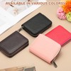PATIKIL Credit Card Holder Zipper Wallet, Leather Card ID Case