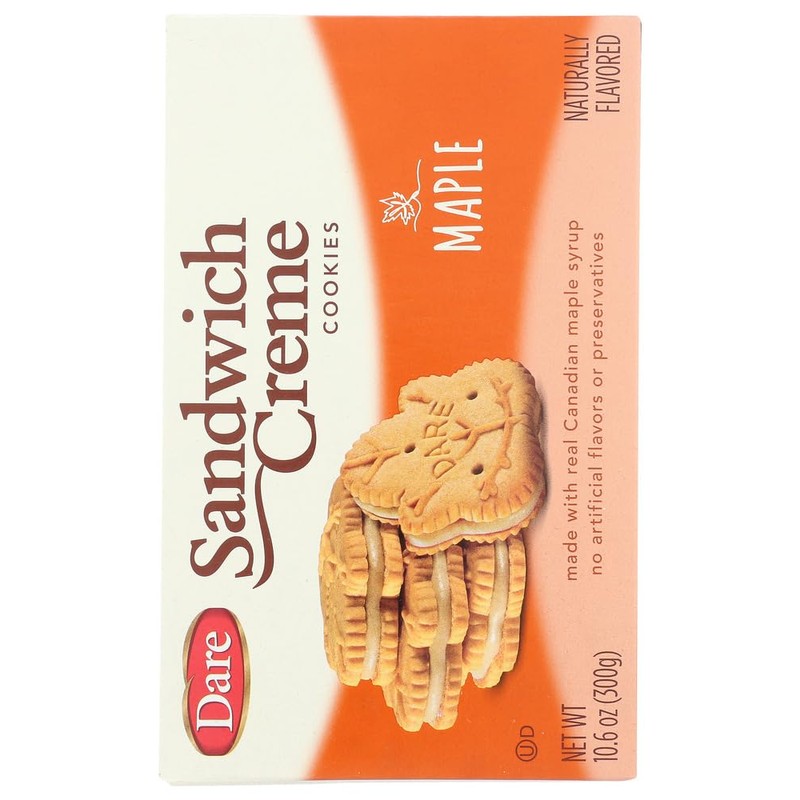 Dare Maple Creme Premium Cookies 10.6 ounce (4 pack)