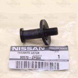 Nissan 90570-ZP50A  Genuine OEM Nissan FRONTIER 2007 - 2019 Rear Tailgate Striker Plate