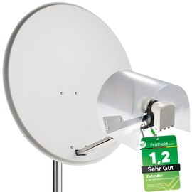 Zehnder LNB Weather Protection Cover for 1 LNB, LMB Weather Protection Cover, Weather Protection Cap, Protection Against Hail, Snow Rain, LMB Protective Cover for Satellite Dish