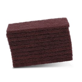 Cleaning Fleece 10 Pieces 130 mm x 60 mm Brown Metal-Free Fittings 900 g/m² Cleaning Fleece for Soldering Copper Pipes Copper Soldering Fitting Cleaning Fleece Solder Connection Copper Pipe Cleaning