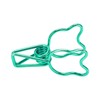 100pcs Small Binder Clips Multipurpose Innovative Little Bear Shape Strong