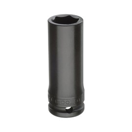 Impact socket 1/2", long 19 mm