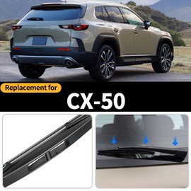 Rear Windshield Wiper Set - Replacement for Mazda CX-50 CX50 Rear Wiper Arm and Rear Windshield Blade Assembly