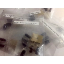 Ford 89-93 Ford Mustang A9L, A9P, 5.0L Computer Premium Capacitor Repair Kit PCM ECU