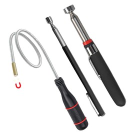 Pack of 3 magnetic rod magnet, extra strong, magnetic rod, telescopic magnet, telescopic magnet, telescopic magnet, magnetic rod workshop, magnetic telescopic rod, magnetic rod, magnetic rod, bendable