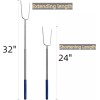 Raomide RAOMEIDE 32인치 대형 핫도그 로스팅 스틱 스모어스 파이어 피트