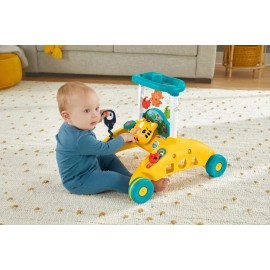 Andadera De Dos Lados Fisher-price Primeros Pasos Amarillo