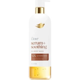 Dove Serum+soothing Gel De Ducha Con Serum Y Aceite Calmante