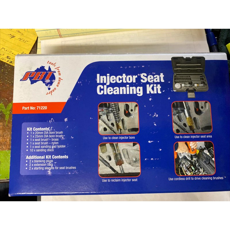 TOOL GUY REPUBLIC PBT, 21 pc Universal Injector Seat brush