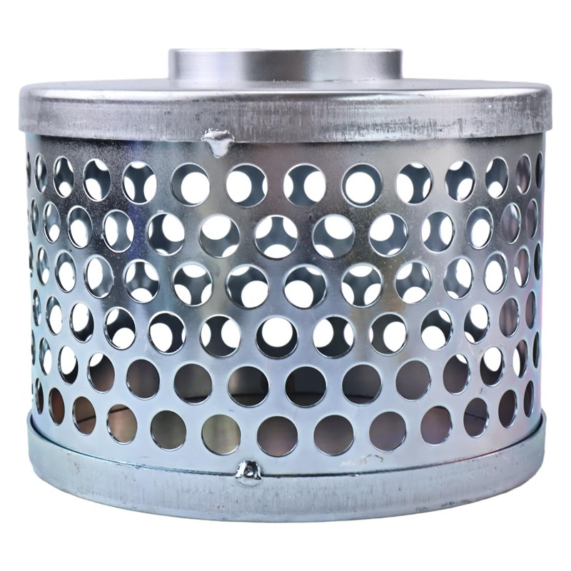 NETYANPI 2 Inch NPT Thread Round Hole Suction Strainer Filter