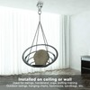 Swing Hanger 360 Degree Rotate Suspension Carabiner Hook Hardware Kit