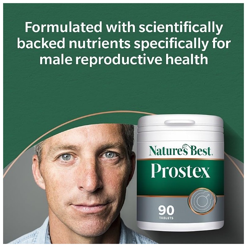 Nature's Best Prostex Men's Health Supplement, 90 Vegan Tablets
