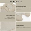Storchenbeck Newborn Baby Pillow with 3D Mesh for Stroller, Car
