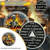 Skeletons in The Fire 2 Year Sobriety Coin, Dumpster Fire