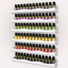 Ymvv 15" Nail Polish Rack Wall Mounted Shelf,6 Pack White