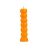 7 Knob Wiccan Pagan Hoodoo Spell Candle (Orange)